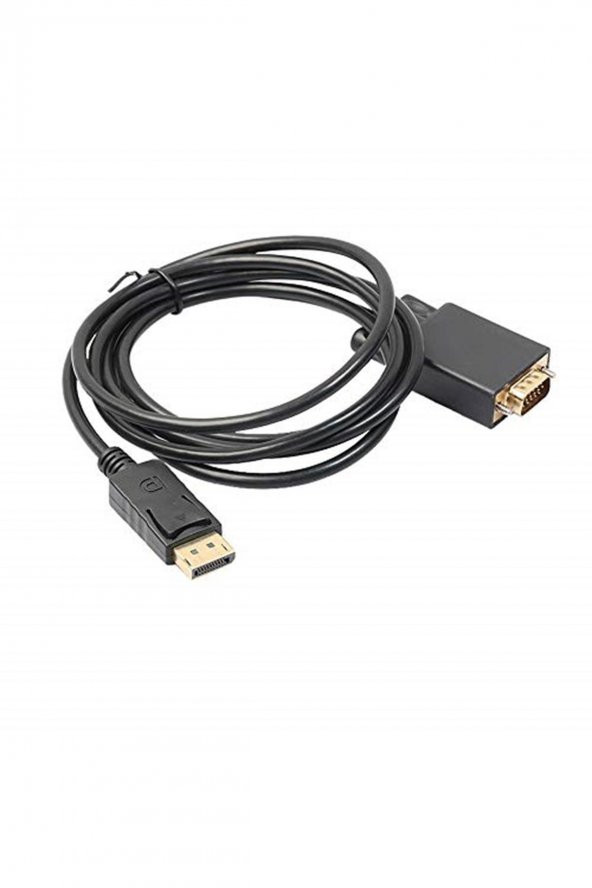 Alfais Displayport To Vga Çevirici Monitör Projeksiyon Kablosu 1.8 Metre ürün görseli 1