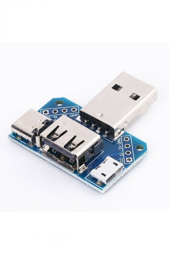 WOZLO Koodmax Xy usb4 Arduino Usb Dönüştürücü Terminal Micro Usb Type C Usb 3.1 ürün görseli 1
