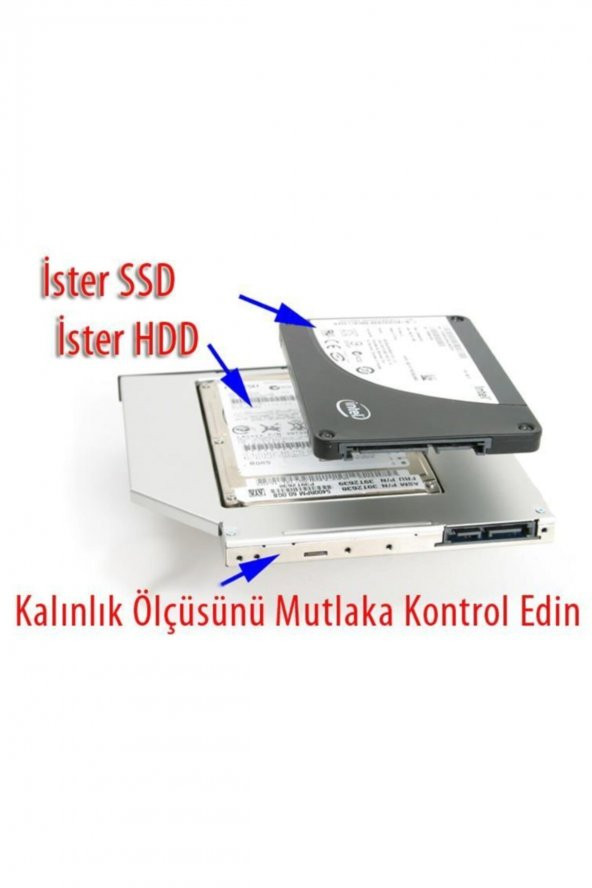 OEM Lineon Notebook Dvd - Hdd Kızak 12.7mm - Resim 2