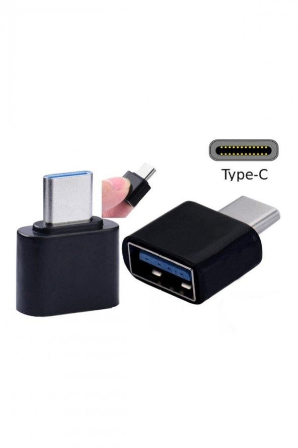 WOZLO Mini Usb Type-c Otg Kablo Usb C Otg Çevirici Dönüştürücü ürün görseli 1