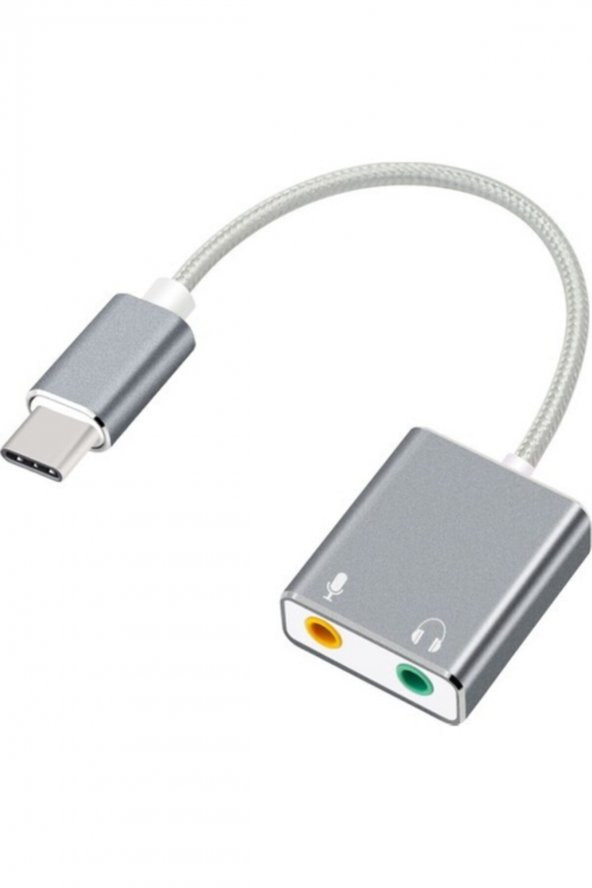 Wozlo Usb Type C Harici Ses Kartı 5.1 Kanal ürün görseli 1