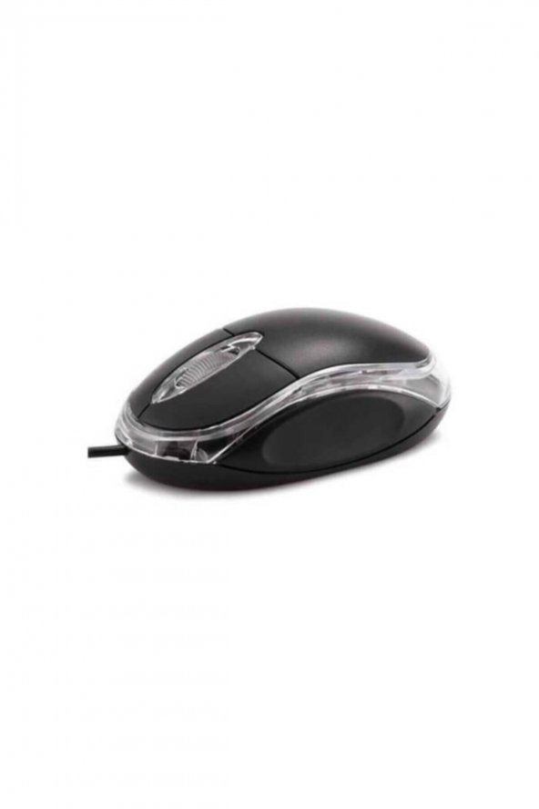 WOZLO Optik Usb Mouse Kırmızı Işıklı Mini Usb Maus - Resim 2