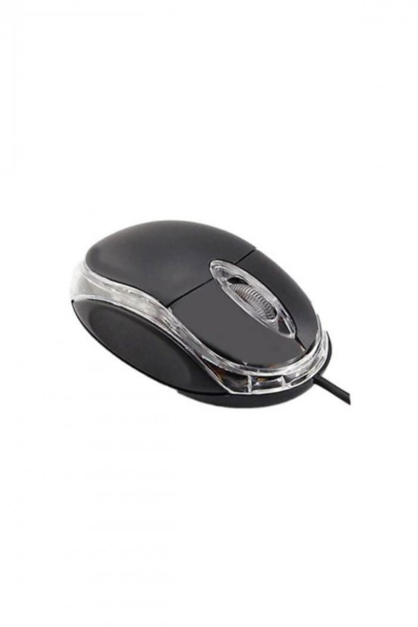 WOZLO Optik Usb Mouse Kırmızı Işıklı Mini Usb Maus - Resim 3