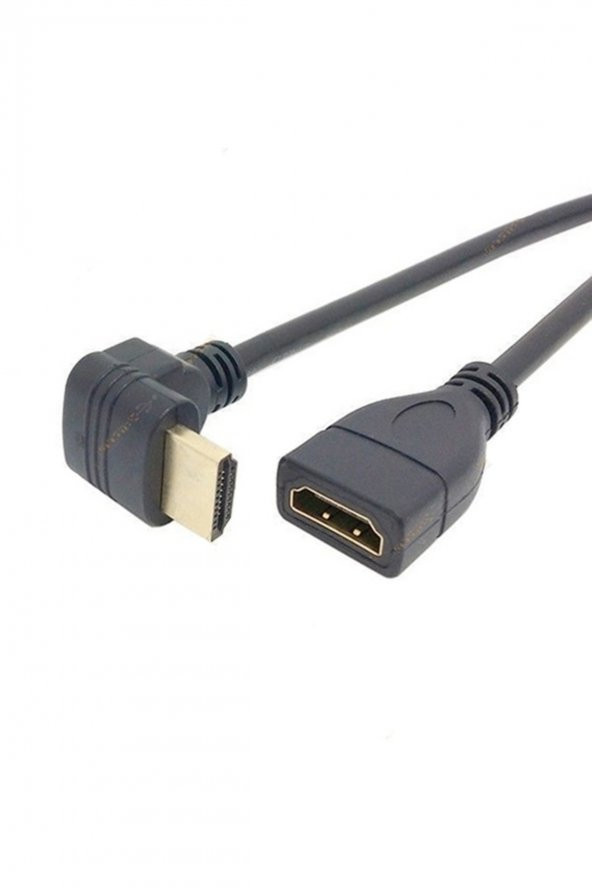 BASTORE 90 Derece Hdmi Uzatma Kablosu 60Cm ürün görseli 1