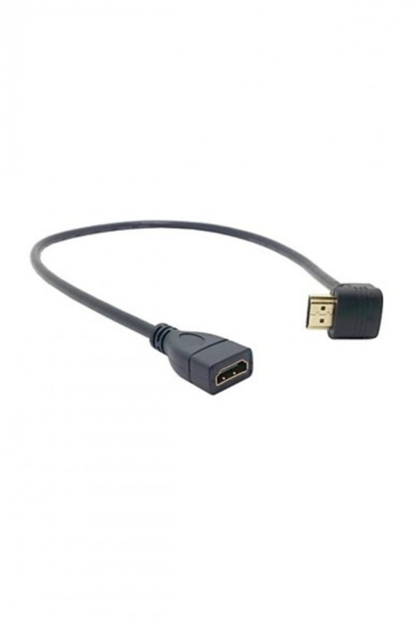BASTORE 90 Derece Hdmi Uzatma Kablosu 60Cm - Resim 2
