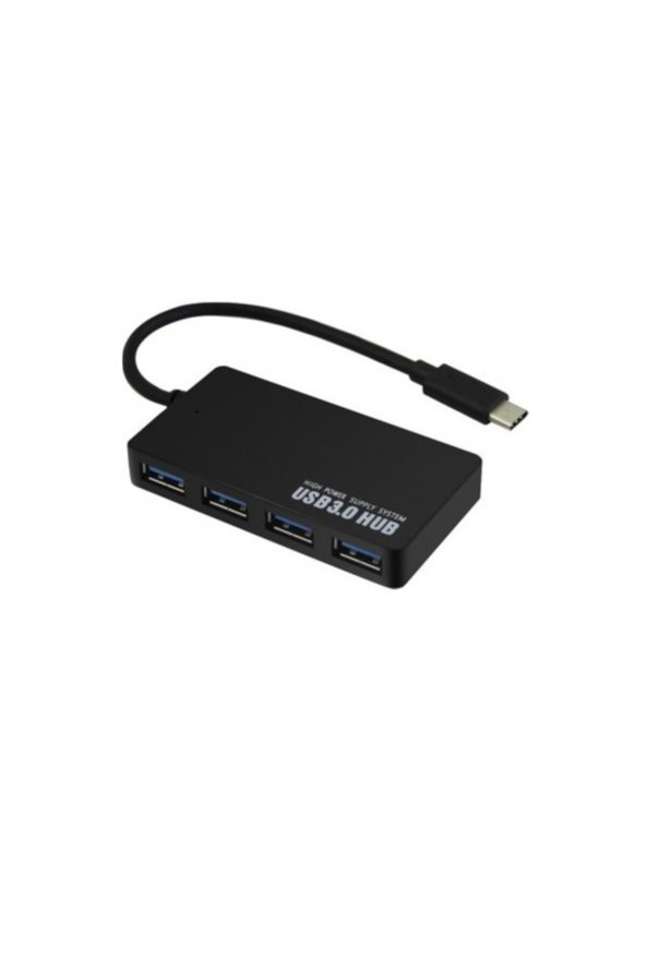 Wozlo 4 Port Usb 3.0 Hub Type C Hub Çoklayıcı Usb ürün görseli 1