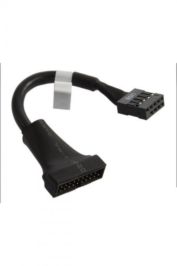 BASTORE 9 Pin Usb 2.0 To 19 Pin Usb 3.0 Çevirici Dönüştürücü Kablo ürün görseli 1