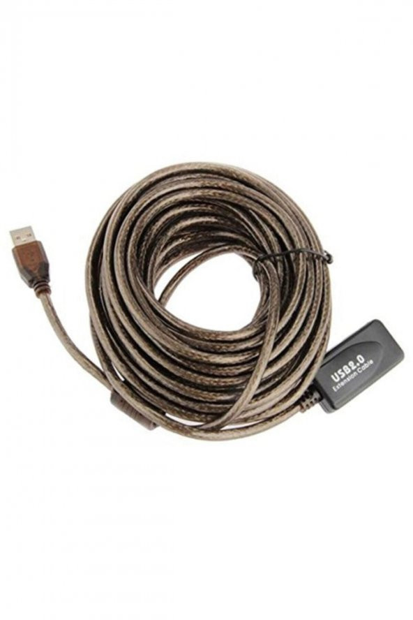 BASTORE Usb Uzatma Kablosu Güçlendirilmiş Çipli Fileli Repeater Usb Uzatma Kablo 5 Metre ürün görseli 1