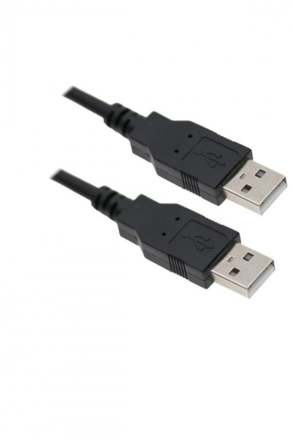 WOZLO Usb Erkek Erkek Kablo İki Ucu Usb Kısa Kablo 60 cm ürün görseli 1