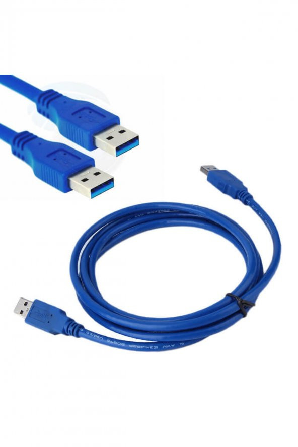 WOZLO Usb 3.0 Erkek Erkek Kablo 50 cm Usb 3.0 Erkek Erkek Kablo ürün görseli 1