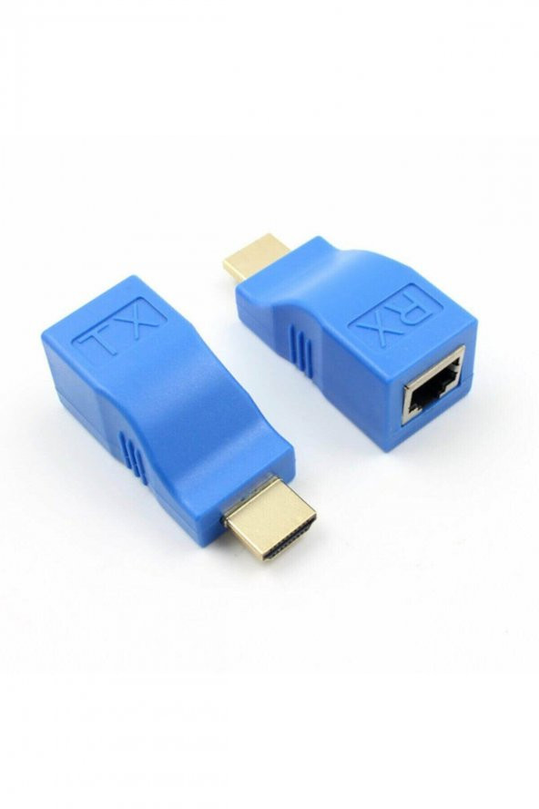 BASTORE Hdmi Uzatma Seti 30 Metre Uzatma 4K 3D Full Hdmi Extender ürün görseli 1