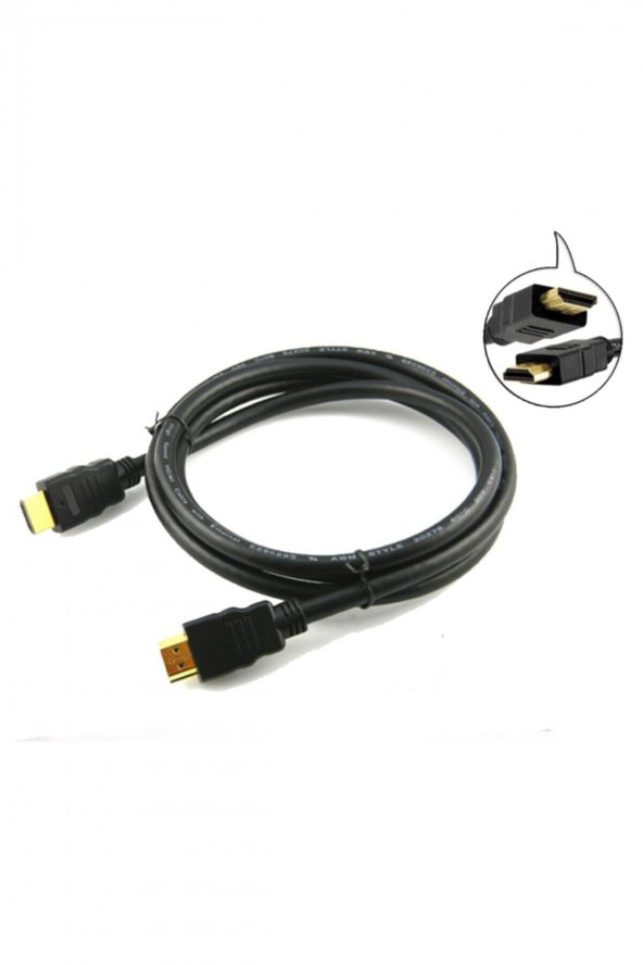 BASTORE Hdmi Kablo Full Hd 3d Ses Görüntü Kablosu 1080p Uydu Ps3 Ps4 Görüntü Kablosu 1 Metre ürün görseli 1