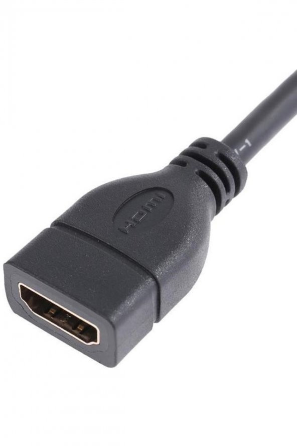 BASTORE Hdmi Uzatma Kablosu 90 Derece Köşe Dirsek 30 cm - Resim 3