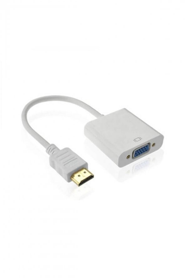 BASTORE Hdmi To Vga Çevirici Dönüştürücü Kablo Projeksiyon Notebok Pc Uyumlu ürün görseli 1
