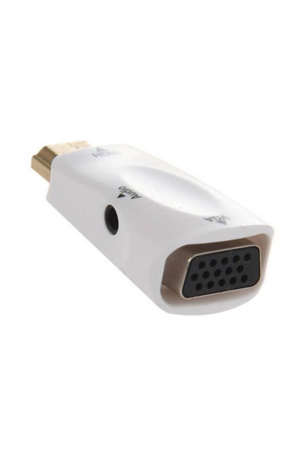 BASTORE Hdmi To Vga Dönüştürücü Çevirici Receiver Uydu Ps3 Ps4 Xbox Pc Notebook ürün görseli 1