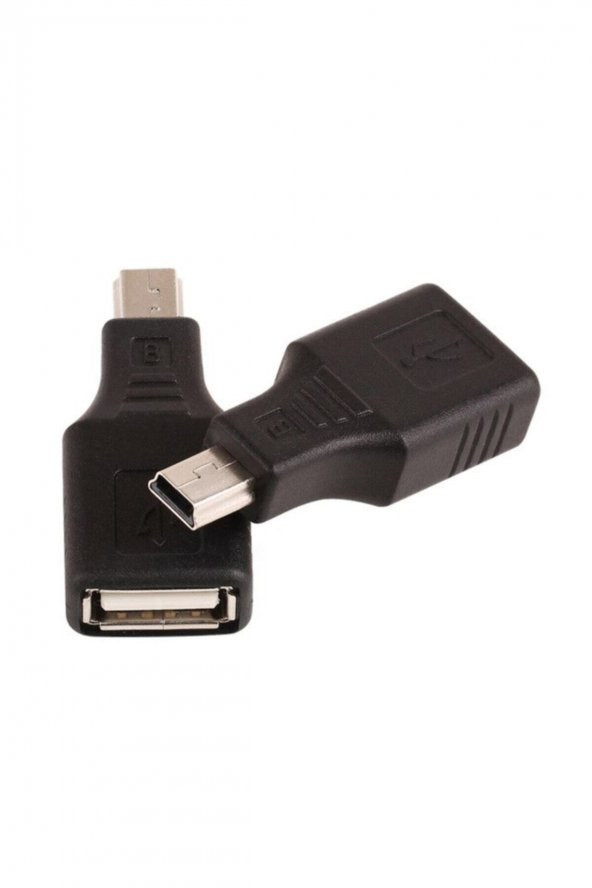 BASTORE 5 Pin Mini Usb Erkek To Usb Dişi Adaptör - Mini Usb Otg ürün görseli 1