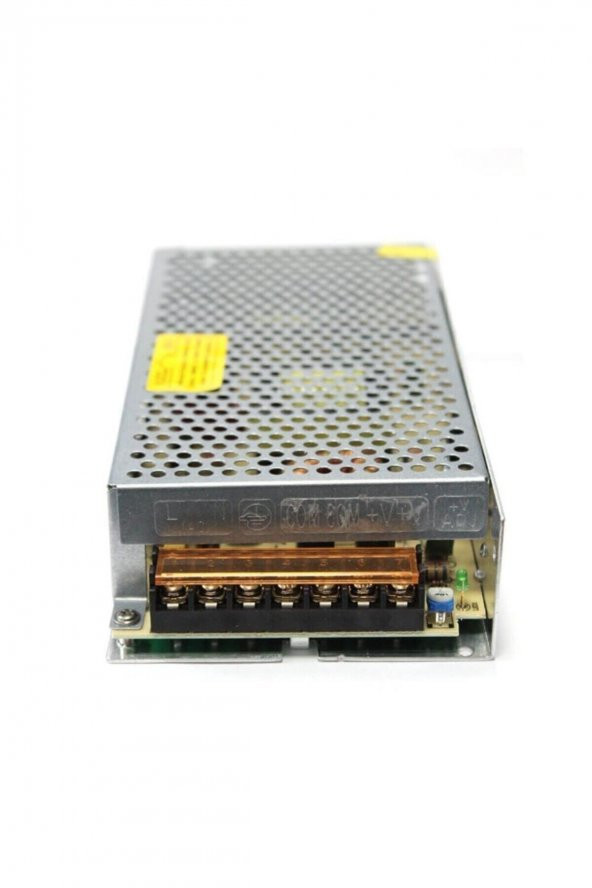BASTORE Koodmax Adaptör 12v 10a Metal Kasa 12 Volt 10 Amper Şerit Led Güvenlik Kamerası Adaptörü ürün görseli 1