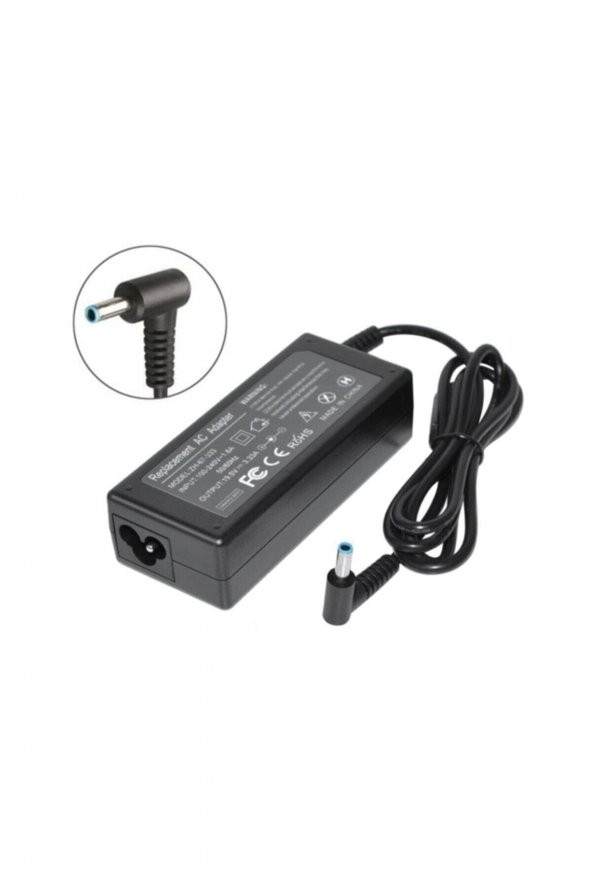 BASTORE Hp Uyumlu Envy 4 6 14 19.5v 3.33a Mavi Uç Hp Pavilion Adaptör Şarj Aleti Cihazı Akım Koruma Devreli ürün görseli 1
