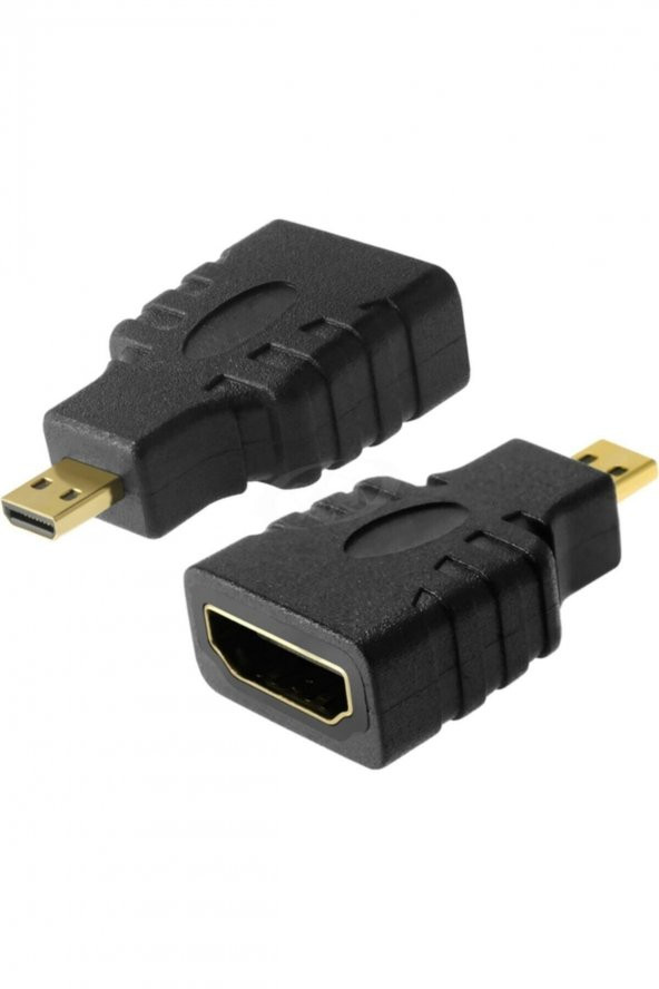 BASTORE Micro Mikro Hdmi To Hdmi Çevirici Aparat - Hdmi Dişi Micro Hdmi Erkek Adaptör ürün görseli 1