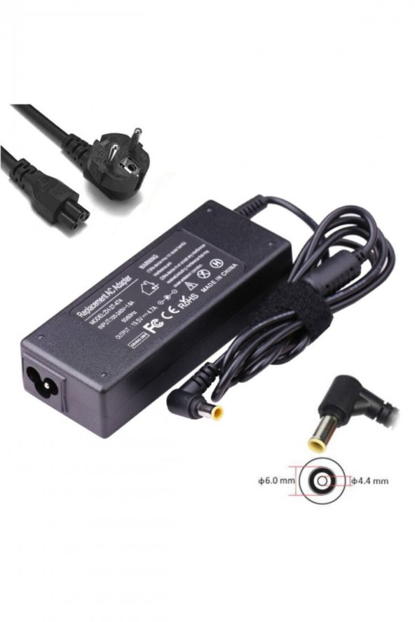 BASTORE Sony Vaio Laptop Notebook Adaptörü 19.5v 4.7a Şarj Cihazı ürün görseli 1