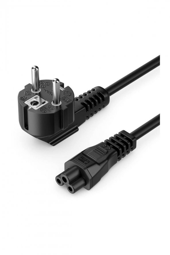 WOZLO Yonca Power Kablosu Notebook Laptop Adaptör Güç Kablosu C5 Power Kablo 5 Mt ürün görseli 1