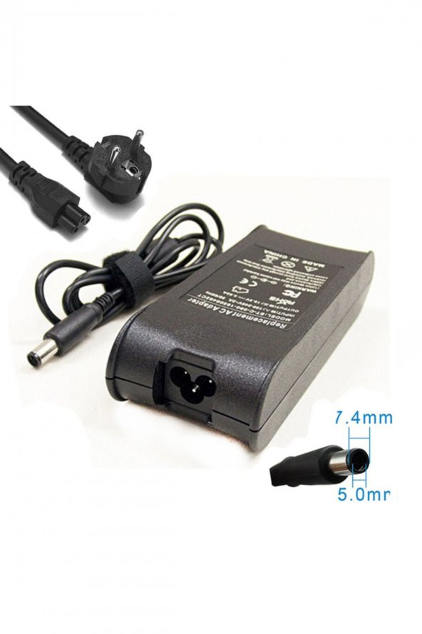 WOZLO Dell Laptop N5110 N5010 19.5v 4.62a Adaptör Notebook  Uyumlu Şarj Aleti Cihazı ürün görseli 1