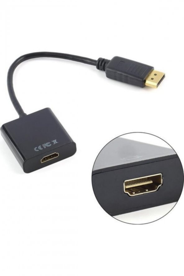 Alfais Al-4556 Displayport To Hdmı Çevirici Adaptör Kablosu ürün görseli 1