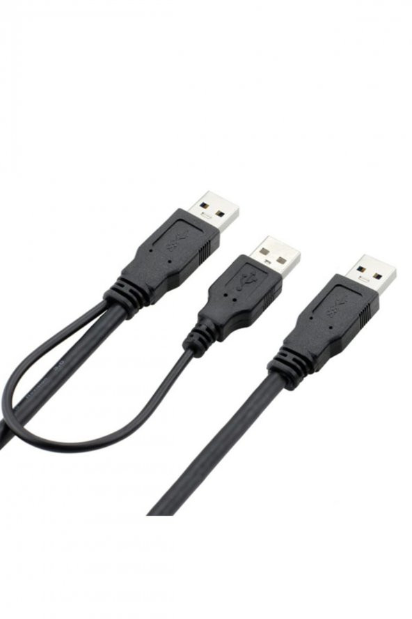 OEM Harici Diskler Için Usb Y Kablo 3 Ucu Usb Kablo ürün görseli 1
