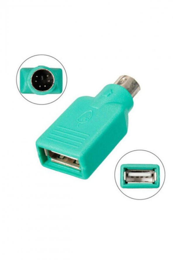 WOZLO Ps2 To Usb Ps2 Girişini Usb Çevirir - Resim 3