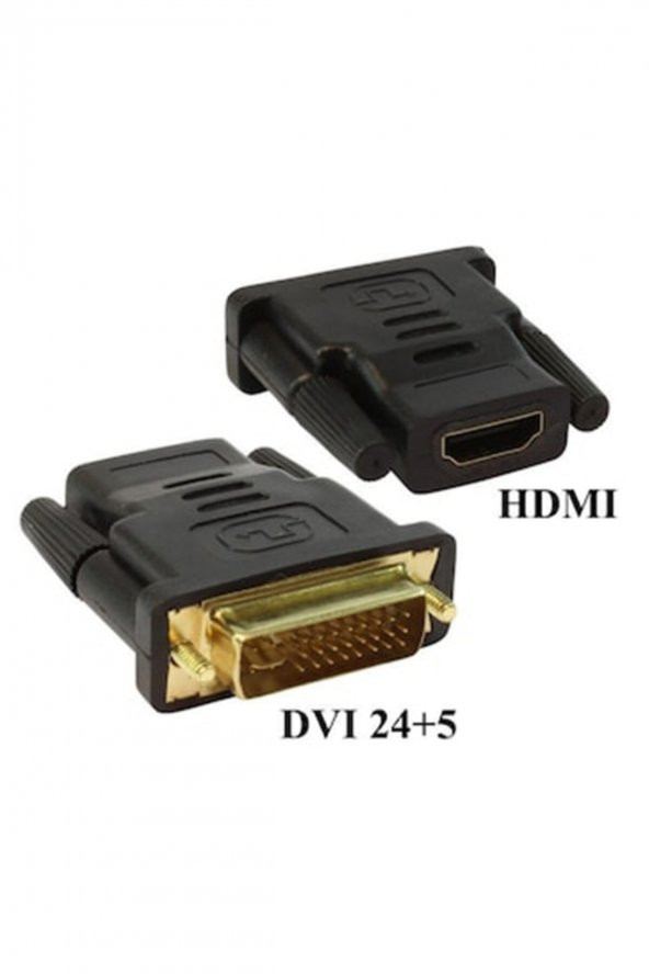 WOZLO 24+5 Dvı Erkek To Hdmı Dişi Çevirici Dvi To Hdmi ürün görseli 1
