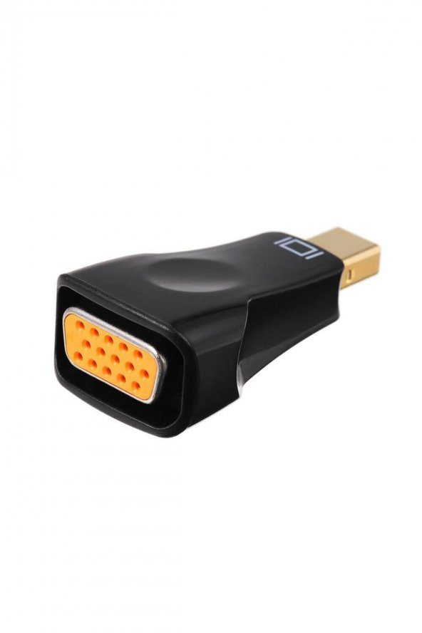 WOZLO Mini Displayport Dp To Vga Çevirici 1080p Thunderbolt To Vga Adaptör Macbook Pro / Air / Imac ürün görseli 1