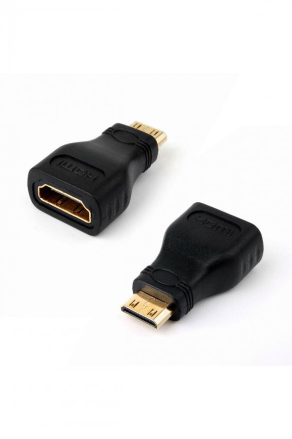 WOZLO Hdmi (dişi) - Mini Hdmi (erkek) Adaptör Çevirici - Tablet Uyumlu ürün görseli 1
