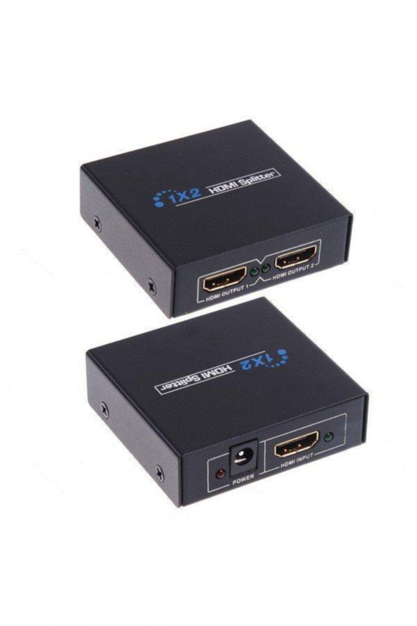WOZLO 2 Port Hdmi Splitter Hdmı Çoklayıcı Çoğaltıcı Çoklu Ekran Görüntü ürün görseli 1