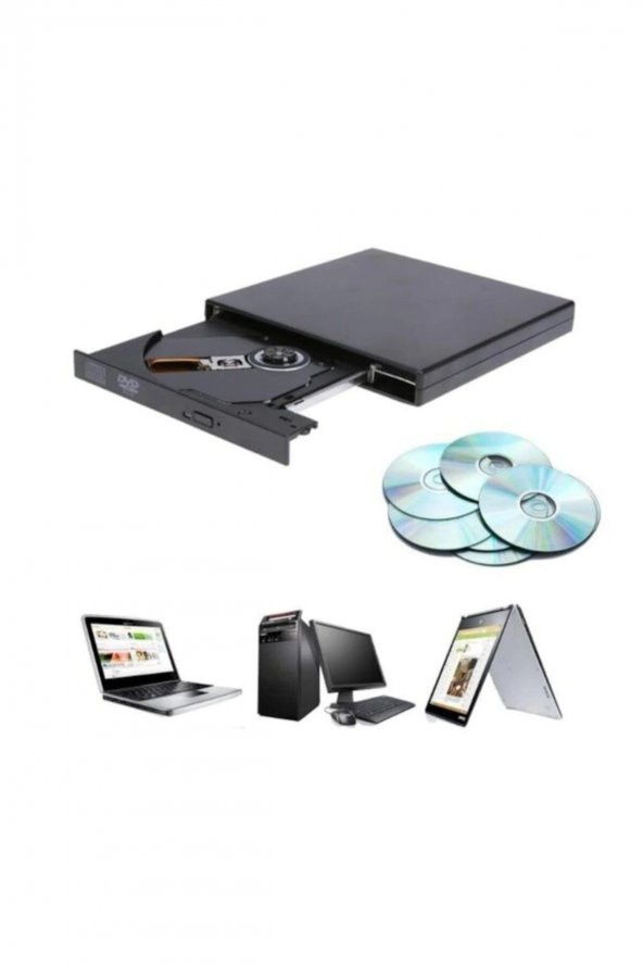 OEM Harici Cd Ve Dvd Okuyucu Cd Dvd Yazıcı Usb Den Tak Çalıştır ürün görseli 1