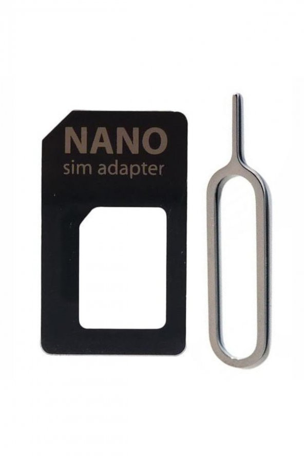 WOZLO Nano Sim Kart Adaptörü 2 Adet ürün görseli 1