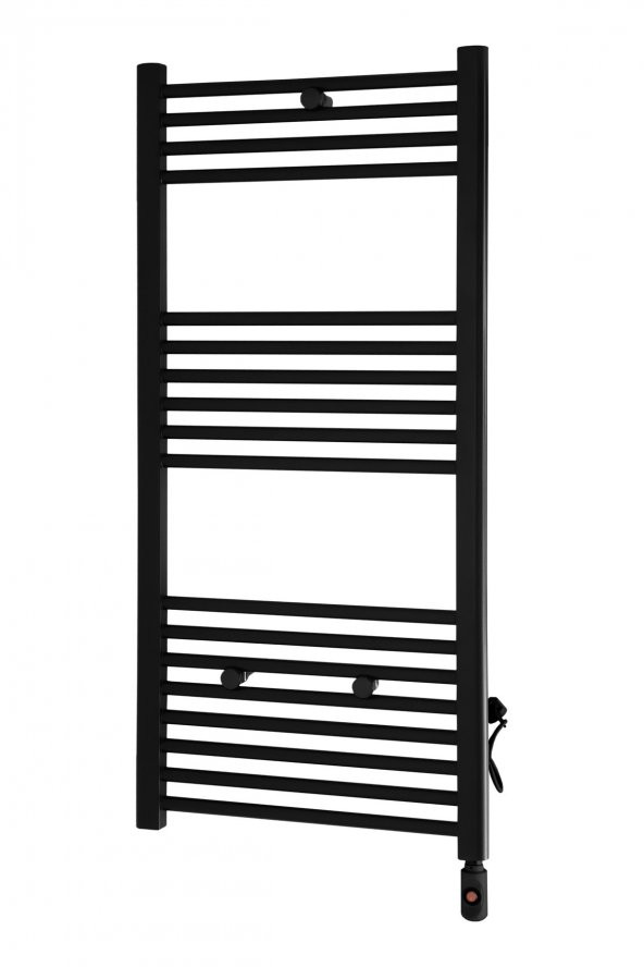 Toprak Havlupan 40/70 Cm 10 Borulu Elektirikli 400W On/Off Siyah Havlupan Radyatör 5 Yıl Garanti 40 X 70 ürün görseli 1