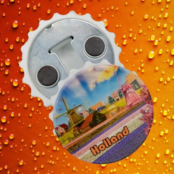 Hollanda Temalı Magnet Kapak Açacak - Resim 2