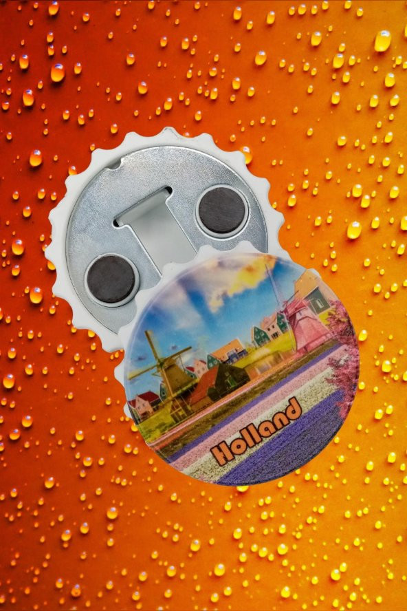 Hollanda Temalı Magnet Kapak Açacak - Resim 5