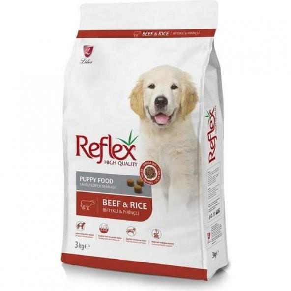 Reflex Biftekli Büyük Irk Yavru Köpek Maması 3 Kg ürün görseli 1