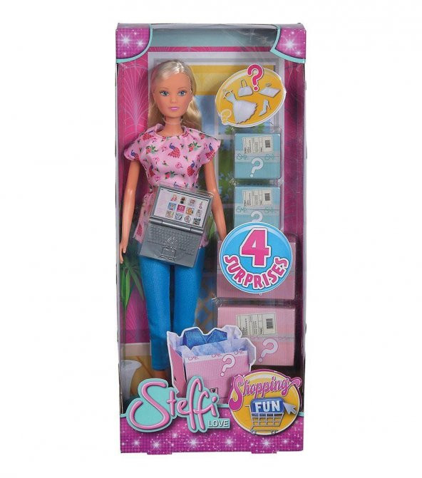 Simba Steffi Love Shopping Fun Alışveriş Keyfi Oyun Seti ürün görseli 1