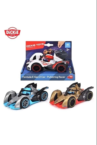 Simba Formula E - Pullstring Racer Formüla Aracı (Karışık Renk 1 Adet) ürün görseli 1