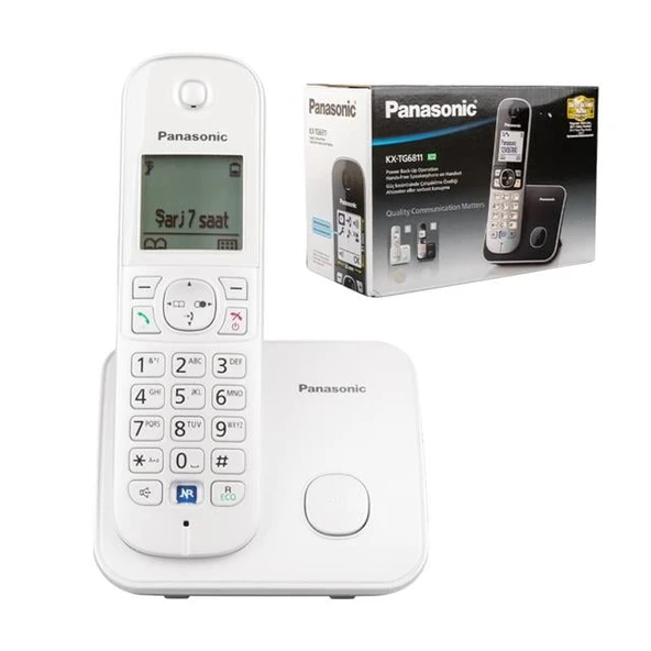 Panasonic KX-TG6811 Gri Dect Telsiz Telefon - Resim 7