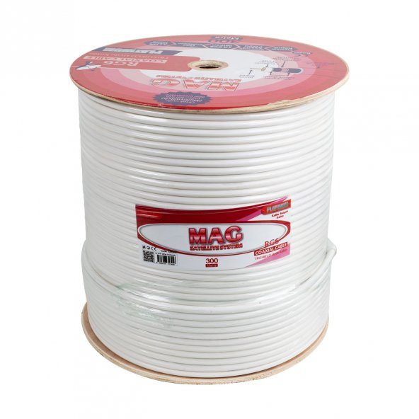 Mag Platinum Trishield 300 Metre Anten Kablosu - Resim 6