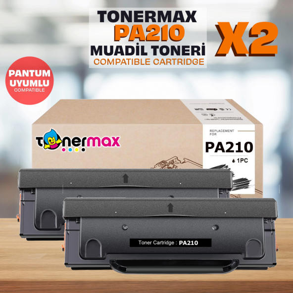 Pantum M6500W Muadil Toner2'li Avantaj Paket / PA210 / P2200 / P2500 / M6500 / M6550 / M6600 ürün görseli 1