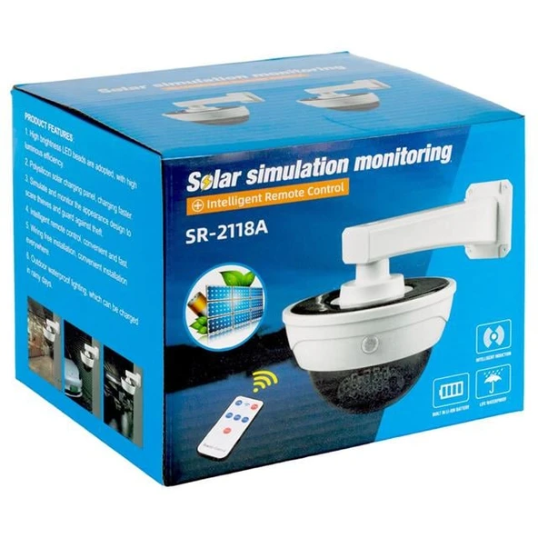 Powermaster Kamera Görünümlü Solar Aydınlatma PM-17622 - Resim 9