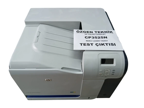 hp color laserjet cp3525n yazıcı(ÇALIŞIR,SORUNSUZ,İKİNCİEL) ürün görseli 1