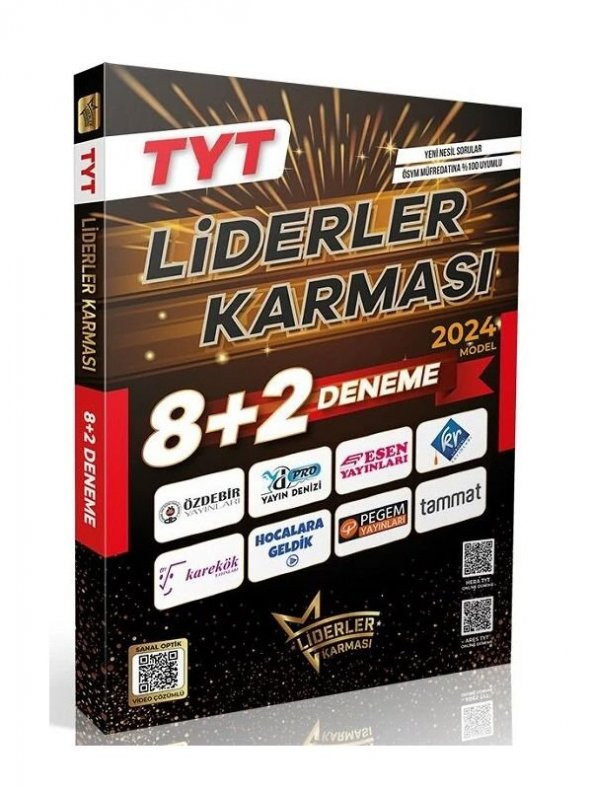 Liderler Karması 2024 YKS TYT 8+2 Deneme Seti Liderler Karması ürün görseli 1