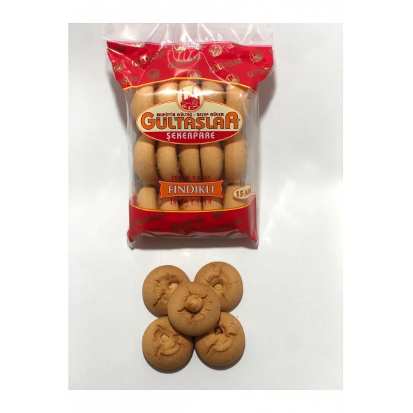 GÜLTAŞLAR Fındıklı Şekerpare (240 Gr X2 Paket ) ürün görseli 1