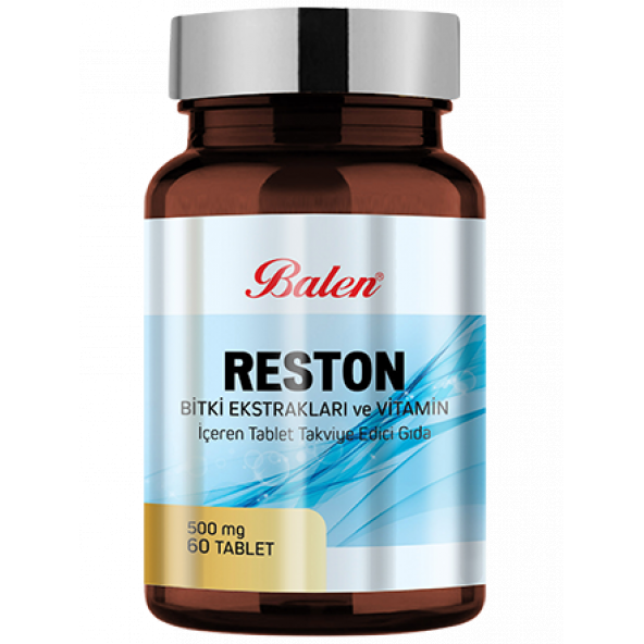Balen Reston Bitki Ekstraktları ve Vitamin İçeren 60 Tablet Takviye Edici Gıda ürün görseli 1