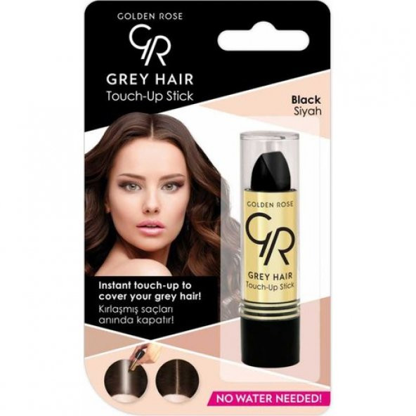 Golden Rose Gray Hair Touch-up Beyaz Saç Kapatıcı Stick 01- Siyah ürün görseli 1